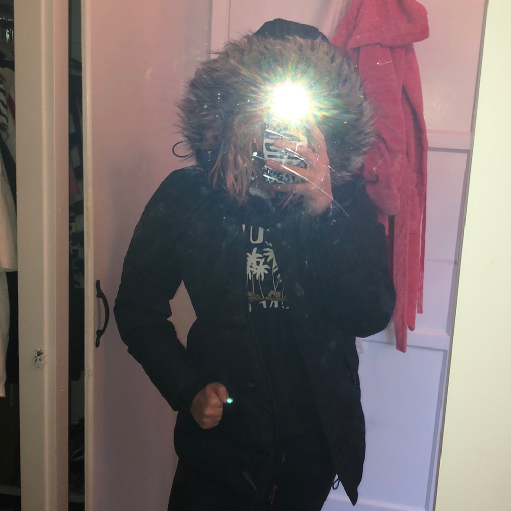 Ralph Lauren black puffer